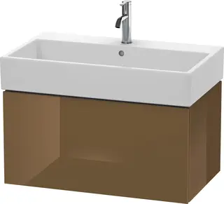 Duravit L-Cube Servantskap m/1 skuff 784x394x459 mm, Olivenbrun HG