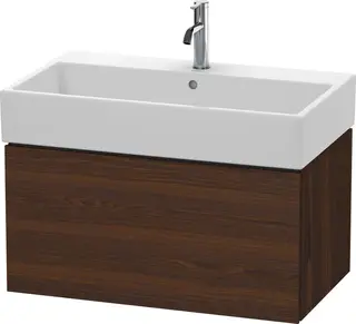 Duravit L-Cube Servantskap m/1 skuff 784x394x459 mm, B&#248;rstet Valn&#248;tt