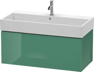 Duravit L-Cube Servantskap m/1 skuff 984x394x459 mm, Jadegr&#248;nn HG