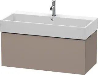 Duravit L-Cube Servantskap m/1 skuff 984x394x459 mm, Basalt Matt