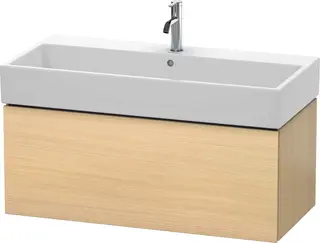 Duravit L-Cube Servantskap m/1 skuff 984x394x459 mm, Middelhavs Eik