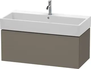 Duravit L-Cube Servantskap m/1 skuff 984x394x459 mm, Flanellgr&#229; Matt