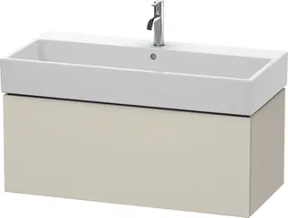 Duravit L-Cube Servantskap m/1 skuff 984x394x459 mm, Taupe Matt