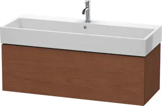 Duravit L-Cube Servantskap m/1 skuff 1184x394x459 mm, Amerikansk Valn&#248;tt