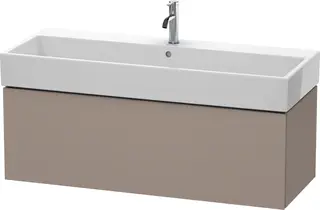 Duravit L-Cube Servantskap m/1 skuff 1184x394x459 mm, Basalt Matt