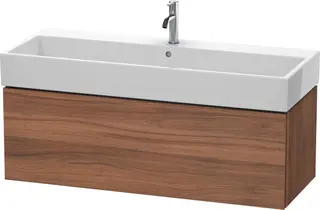 Duravit L-Cube Servantskap m/1 skuff 1184x394x459 mm, Natur Valn&#248;tt