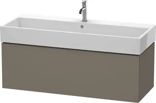 Duravit L-Cube Servantskap m/1 skuff 1184x394x459 mm, Flanellgr&#229; Matt