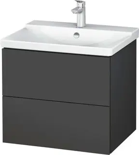 Duravit L-Cube Servantskap m/2 skuffer 620x481 mm. For P3 Comforts servant