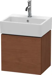 Duravit L-Cube Servantskap m/2 skuffer 434x400x341 mm, Amerikansk Valn&#248;tt