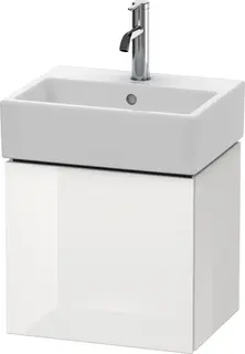 Duravit L-Cube Servantskap m/2 skuffer 434x400x341 mm, Hvit H&#248;yglans Lakk