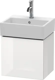 Duravit L-Cube Servantskap m/1 d&#248;r, h&#248;y 434x400x341 mm, Hvit H&#248;yglans