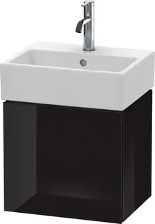 Duravit L-Cube Servantskap m/1 d&#248;r, h&#248;y 434x400x341 mm, Sort H&#248;yglans