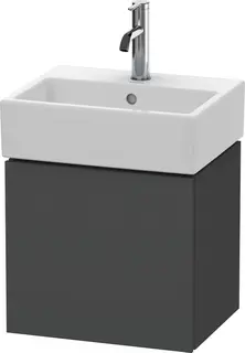 Duravit L-Cube Servantskap m/1 d&#248;r, h&#248;y 434x400x341 mm, Grafitt Matt