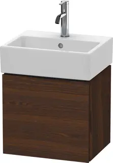 Duravit L-Cube Servantskap m/1 d&#248;r, h&#248;y 434x400x341 mm, B&#248;rstet Valn&#248;tt