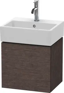 Duravit L-Cube Servantskap m/1 d&#248;r, h&#248;y 434x400x341 mm, B&#248;rstet M&#248;rk Eik