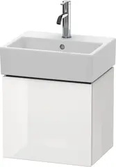 Duravit L-Cube Servantskap m/1 d&#248;r, h&#248;y 434x400x341 mm, Hvit H&#248;yglans Lakk