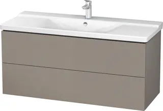 Duravit L-Cube Servantskap m/2 skuffer 1220x555x481 mm, Terra