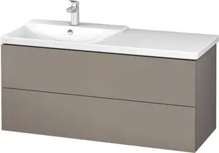 Duravit L-Cube Servantskap m/2 skuffer 1220x555x481 mm, Terra