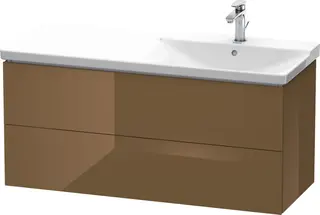 Duravit L-Cube Servantskap m/2 skuffer 1220x555x481 mm, Olivenbrun HG