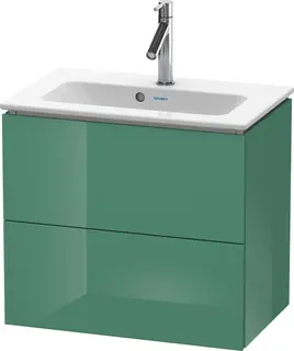 Duravit L-Cube Servantskap m/2 skuffer 620x550x391 mm, Jadegr&#248;nn HG