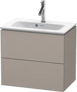 Duravit L-Cube Servantskap m/2 skuffer 620x550x391 mm, Terra