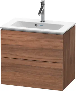 Duravit L-Cube Servantskap m/2 skuffer 620x550x391 mm, Natur Valn&#248;tt