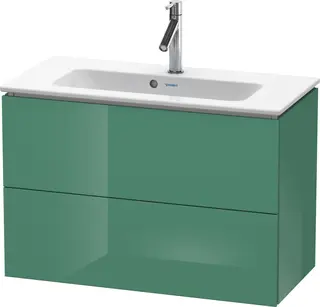 Duravit L-Cube Servantskap m/2 skuffer 820x550x391 mm, Jadegr&#248;nn HG