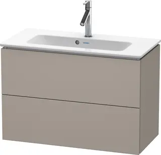 Duravit L-Cube Servantskap m/2 skuffer 820x550x391 mm, Terra