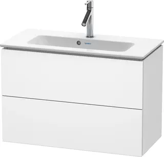 Duravit L-Cube Servantskap m/2 skuffer 820x550x391 mm, Hvit Matt