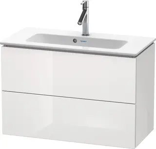 Duravit L-Cube Servantskap m/2 skuffer 820x550x391 mm, Hvit H&#248;yglans