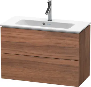 Duravit L-Cube Servantskap m/2 skuffer 820x550x391 mm, Natur Valn&#248;tt