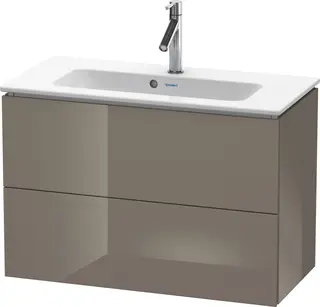 Duravit L-Cube Servantskap m/2 skuffer 820x550x391 mm, Flanellgr&#229; HG