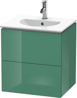 Duravit L-Cube Servantskap m/4 skuffer 1184x394x459 mm, Jadegr&#248;nn HG