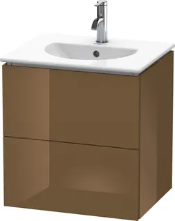 Duravit L-Cube Servantskap m/2 skuffer 520x550x419 mm, Olivenbrun HG