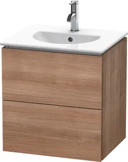 Duravit L-Cube Servantskap m/2 skuffer 520x550x419 mm, Ticino Kirseb&#230;r