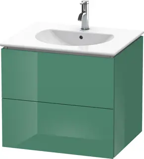 Duravit L-Cube Servantskap m/2 skuffer 620x550x514 mm, Jadegr&#248;nn HG