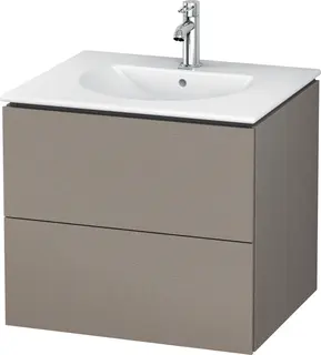 Duravit L-Cube Servantskap m/2 skuffer 620x550x514 mm, Terra