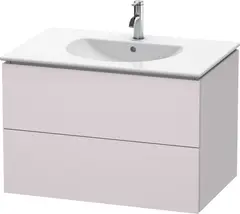 Duravit L-Cube Servantskap m/2 skuffer 820x550x534 mm, Hvitlilla Matt