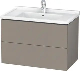 Duravit L-Cube Servantskap m/2 skuffer 820x558x469 mm, Terra