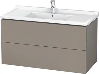 Duravit L-Cube Servantskap m/2 skuffer 1020x558x469 mm, Terra