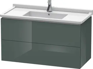 Duravit L-Cube Servantskap m/2 skuffer 1020x558x469 mm, Dolomittgr&#229; HG