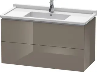 Duravit L-Cube Servantskap m/2 skuffer 1020x558x469 mm, Flanellgr&#229; HG