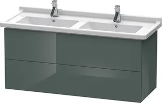 Duravit L-Cube Servantskap m/2 skuffer 1220x408x469 mm, Dolomittgr&#229; HG