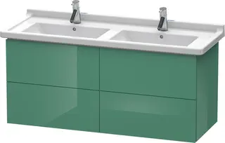 Duravit L-Cube Servantskap m/4 skuffer 1220x558x469 mm, Jadegr&#248;nn HG