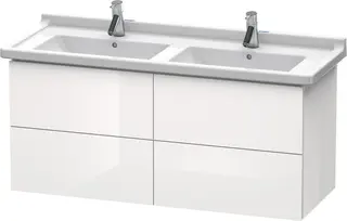 Duravit L-Cube Servantskap m/4 skuffer 1220x558x469 mm, Hvit H&#248;yglans