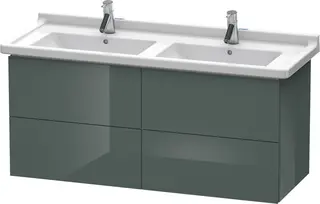 Duravit L-Cube Servantskap m/4 skuffer 1220x558x469 mm, Dolomittgr&#229; HG