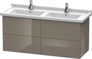 Duravit L-Cube Servantskap m/4 skuffer 1220x558x469 mm, Flanellgr&#229; HG