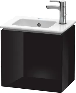 Duravit L-Cube Servantskap m/1 d&#248;r, ven 420x400x294 mm, Sort H&#248;yglans