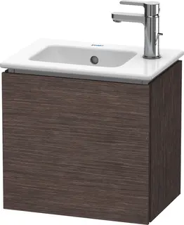 Duravit L-Cube Servantskap m/1 d&#248;r, ven 420x400x294 mm, B&#248;rstet M&#248;rk Eik