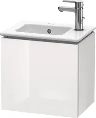 Duravit L-Cube Servantskap m/1 d&#248;r, ven 420x400x294 mm, Hvit H&#248;yglans Lakk